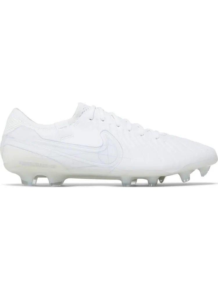Кроссовки Tiempo Legend 10 Elite FG 'Triple White' — изображение 1 из 4, белый
