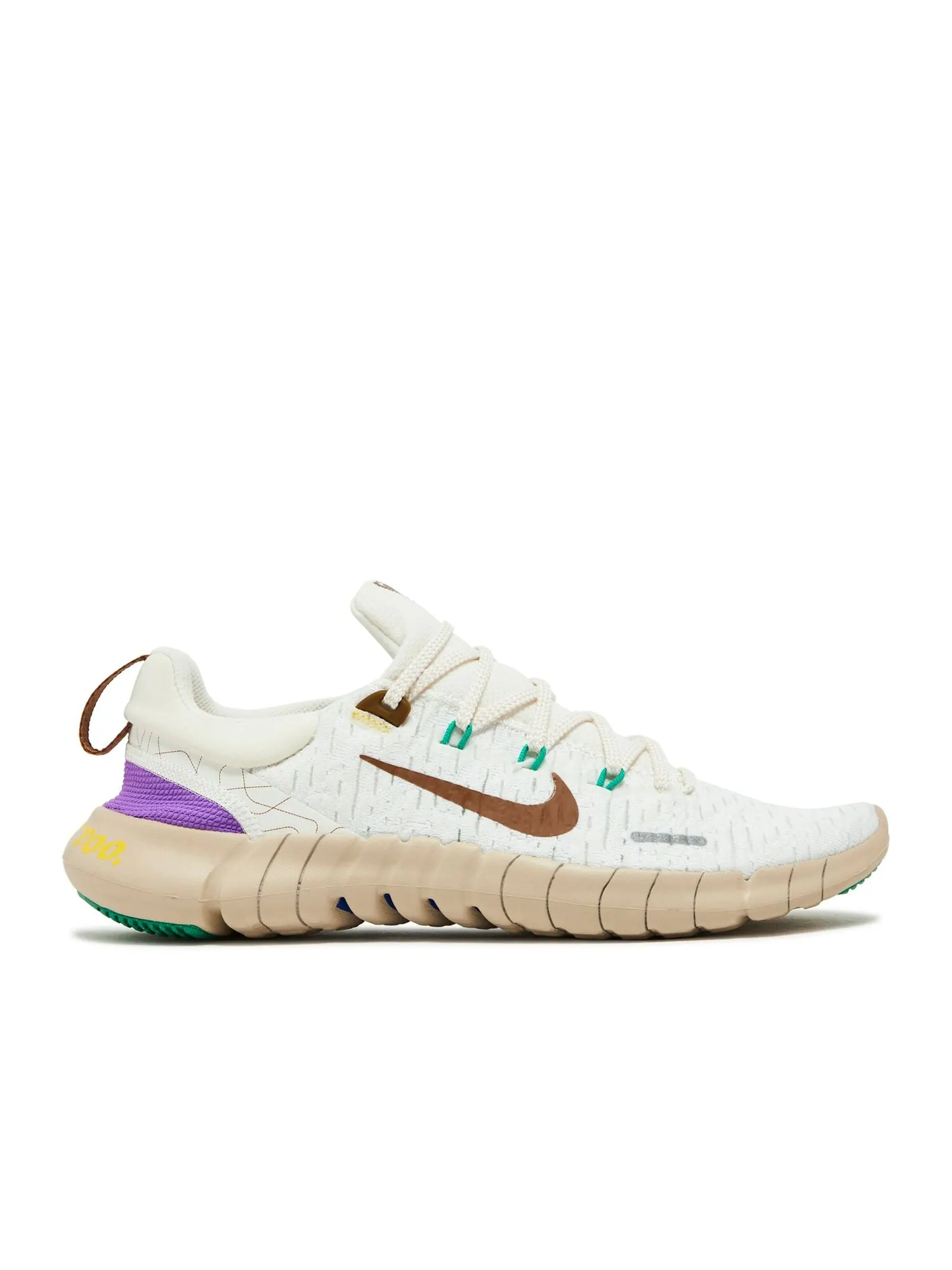 Кроссовки Nike Free Run 5.0 Next Nature Premium 'Moving Company' — изображение 1 из 4, бежевый