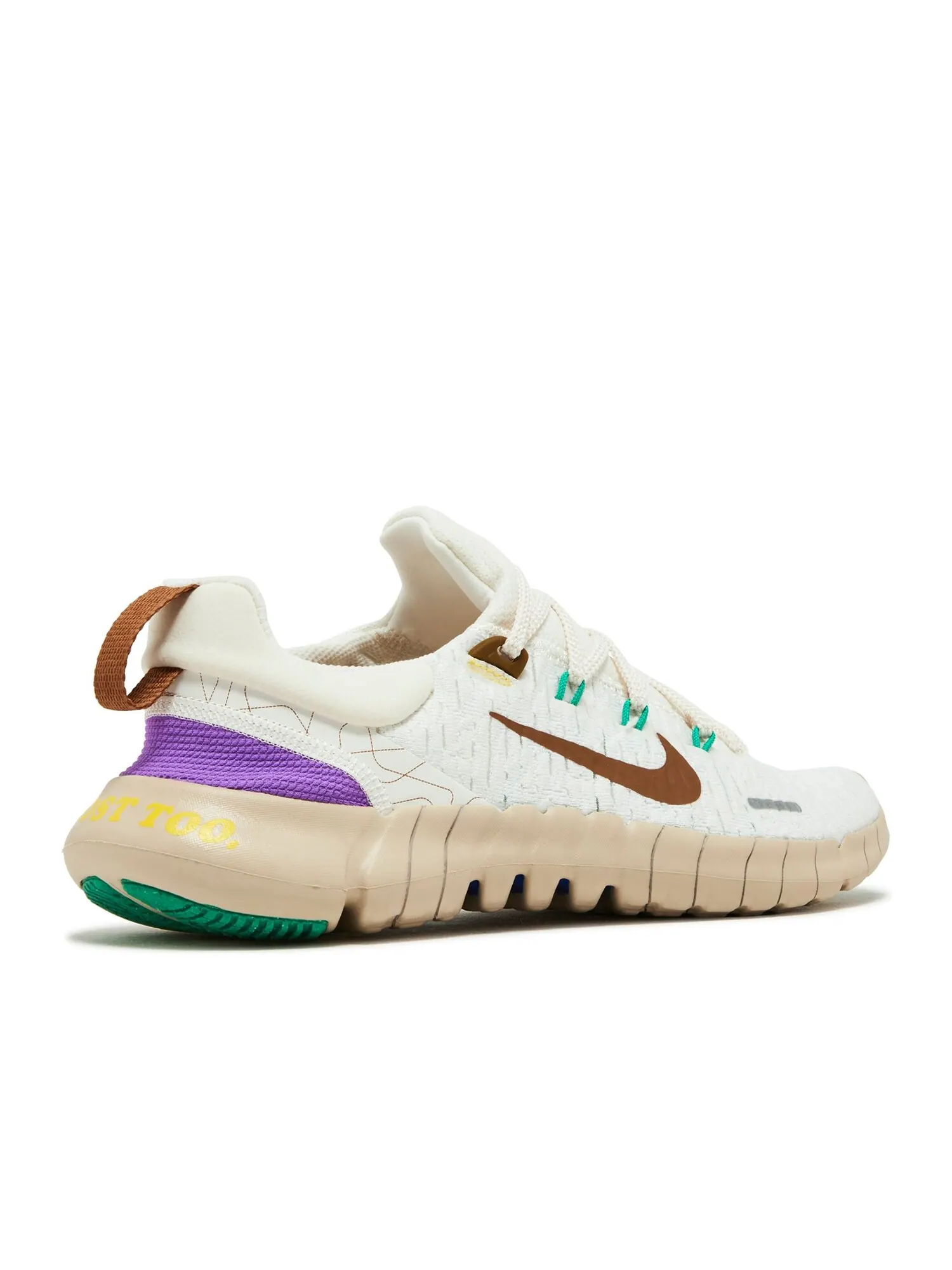 Кроссовки Nike Free Run 5.0 Next Nature Premium 'Moving Company' — изображение 3 из 4, бежевый
