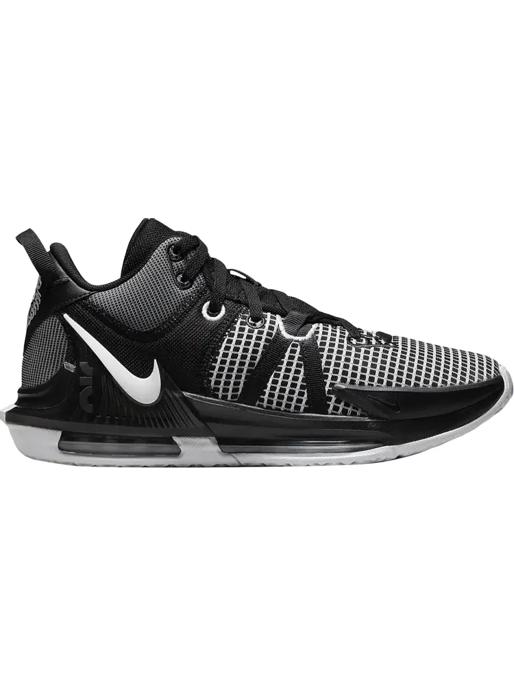 Кроссовки LeBron Witness 7 TB 'Black White' — изображение 1 из 1, черный