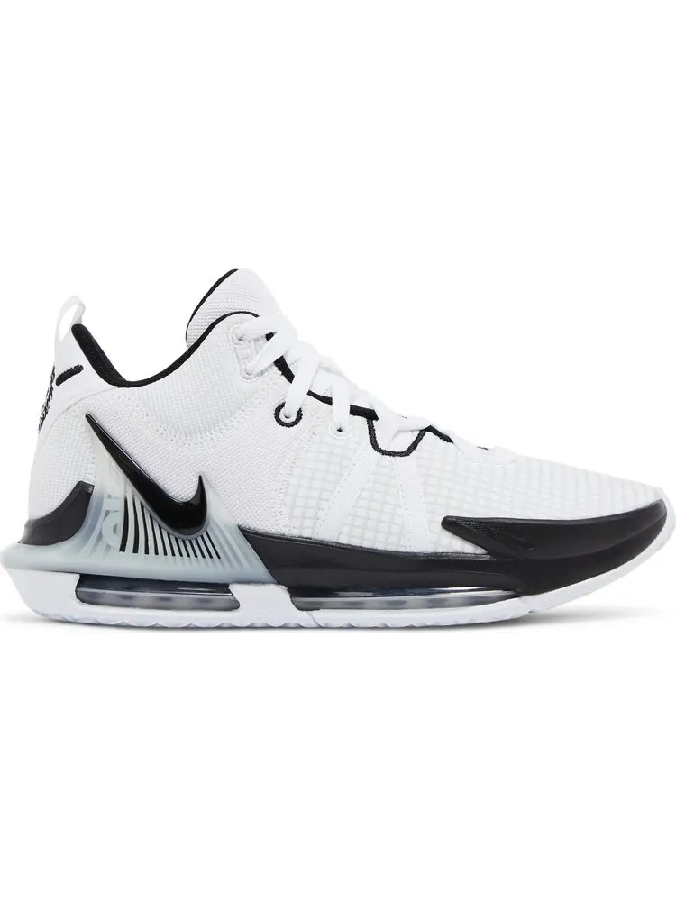 Кроссовки LeBron Witness 7 TB 'White Black' — изображение 1 из 4, белый