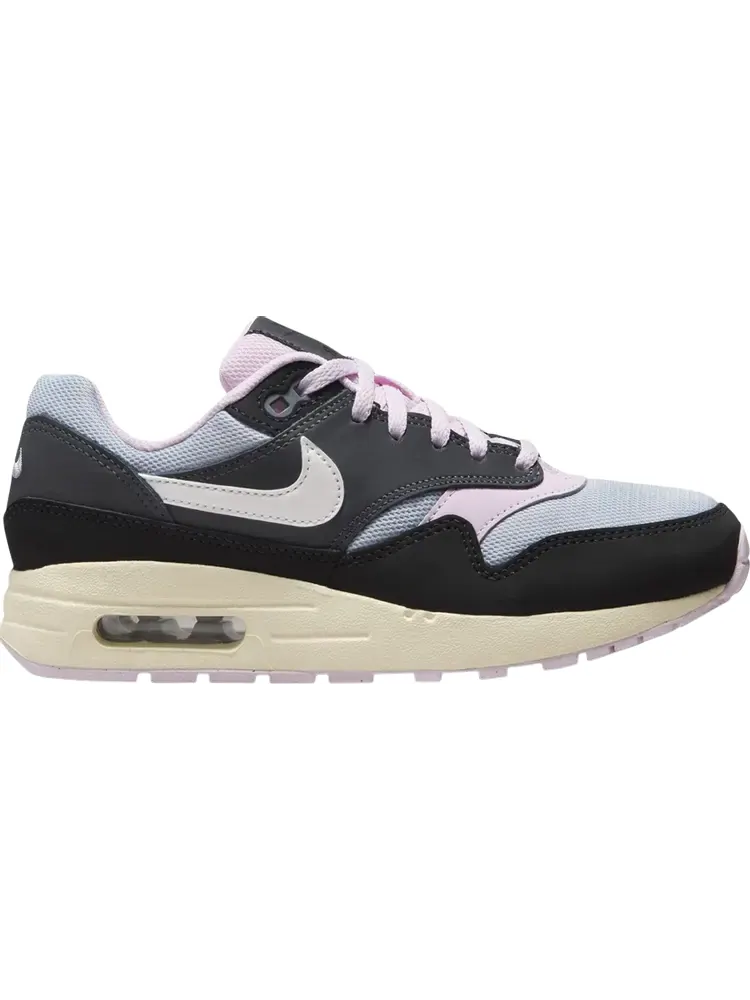 Кроссовки Air Max 1 GS 'Anthracite Pink Foam' — изображение 1 из 1, серый