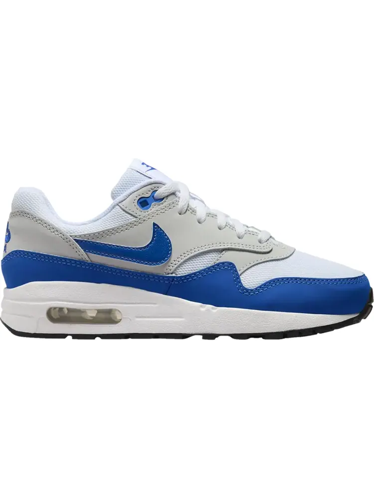 Кроссовки Air Max 1 GS 'Royal Blue' — изображение 1 из 1, белый