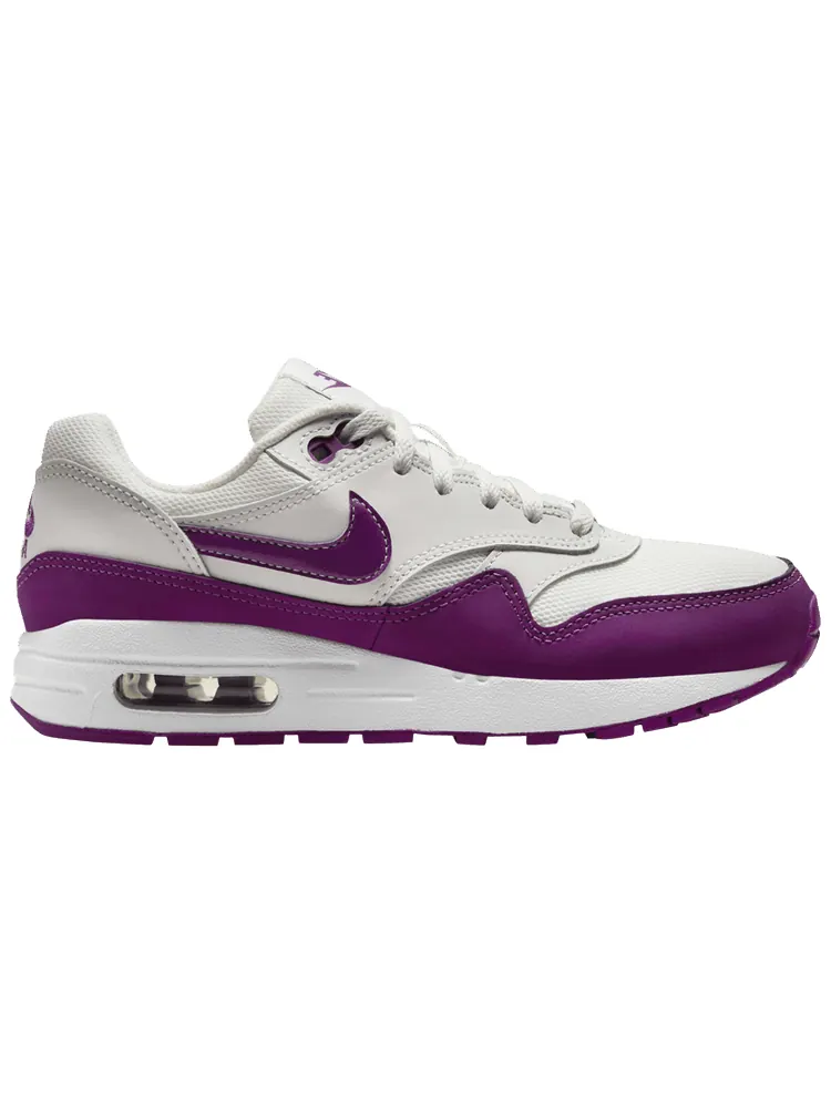 Кроссовки Nike Air Max 1 GS 'White Viotech' — изображение 1 из 1, белый