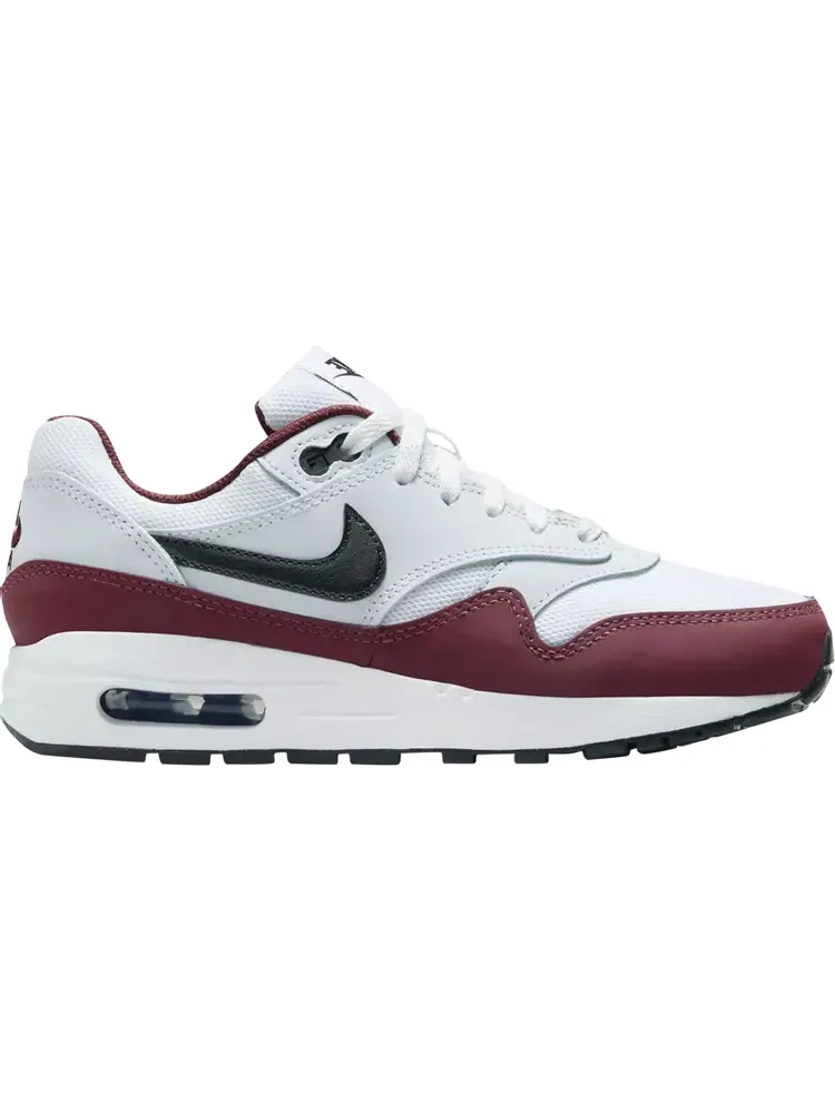 Кроссовки Air Max 1 GS 'Dark Team Red' — изображение 1 из 1, белый