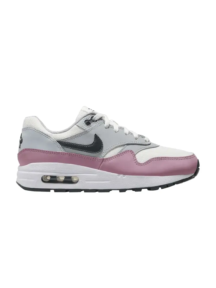 Кроссовки Nike Air Max 1 GS Summit White Pink — изображение 1 из 1, белый розовый