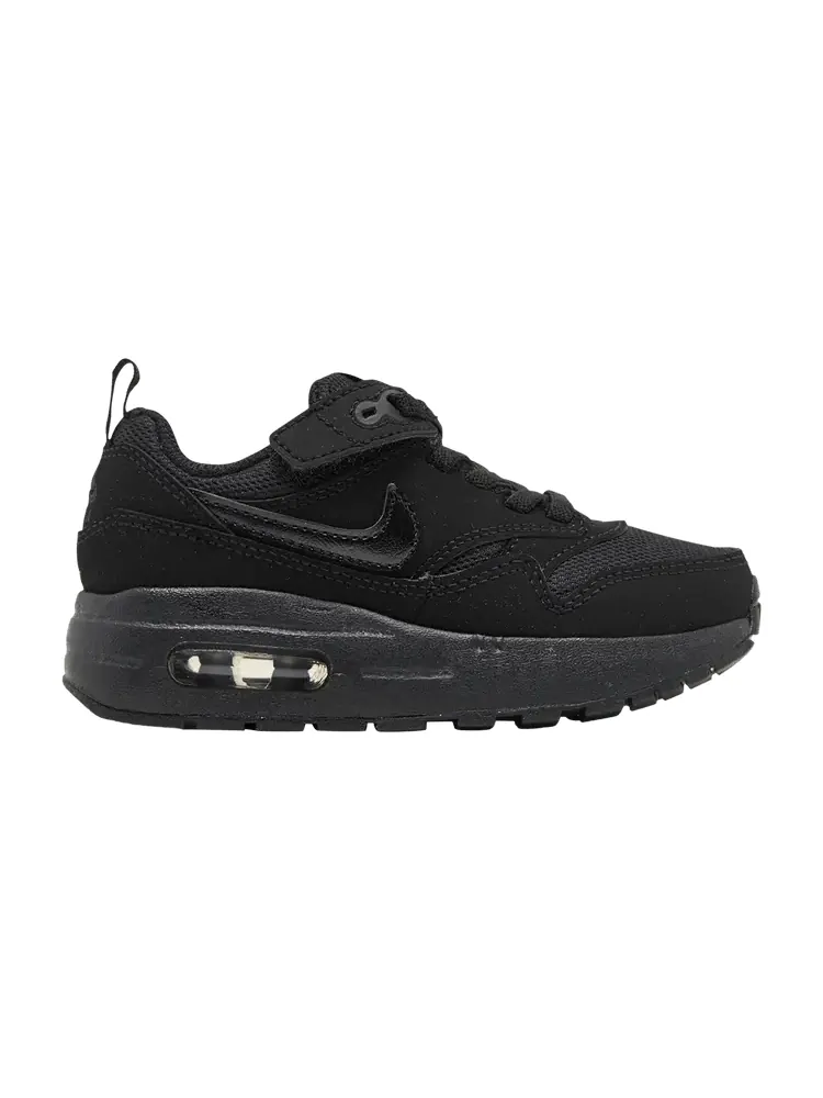 Кроссовки Nike Air Max 1 EasyOn PS Triple Black — изображение 1 из 1, черный