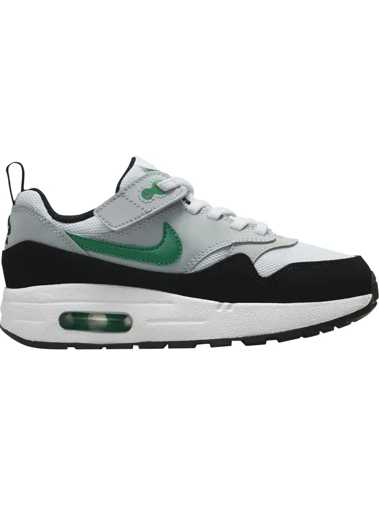 Кроссовки Air Max 1 EasyOn PS 'Black Stadium Green' — изображение 1 из 1, белый