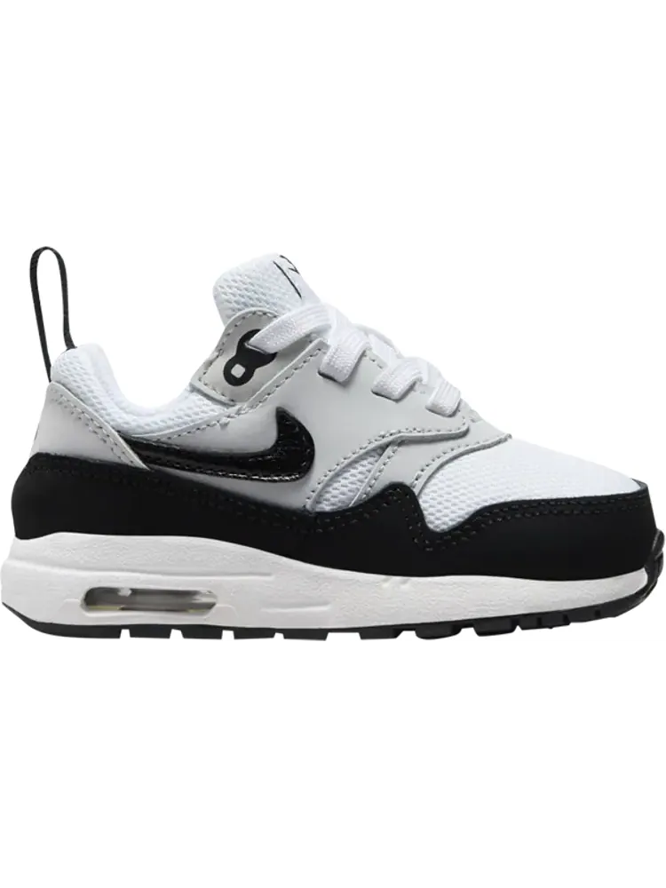 Кроссовки Air Max 1 EasyOn TD 'White Black' — изображение 1 из 1, белый