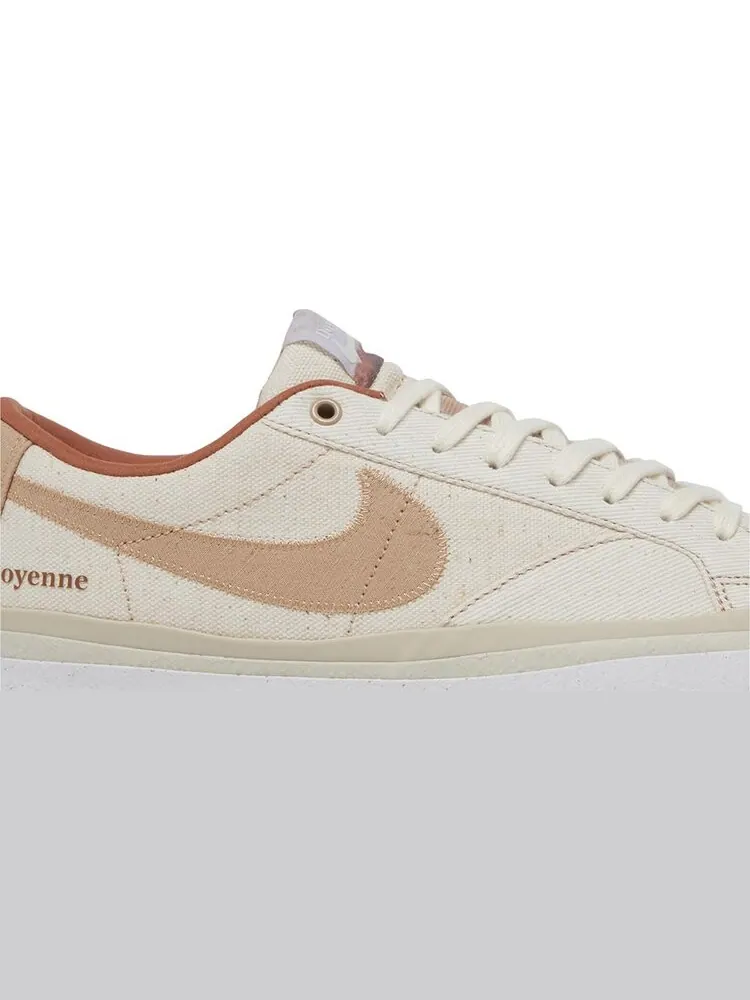 Кроссовки Doyenne Skateboards x Blazer Low SB 'Harmony of Opposite' — изображение 2 из 4, загар