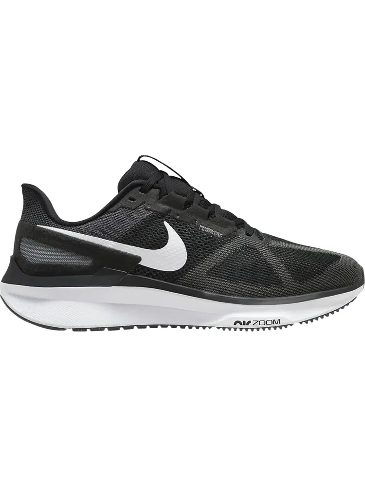 Кроссовки Air Zoom Structure 25 Extra Wide 'Black Iron Grey' — изображение 1 из 1, черный