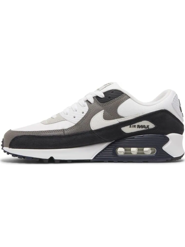 Кроссовки Air Max 90 'Flat Pewter Obsidian' — изображение 3 из 4, серый