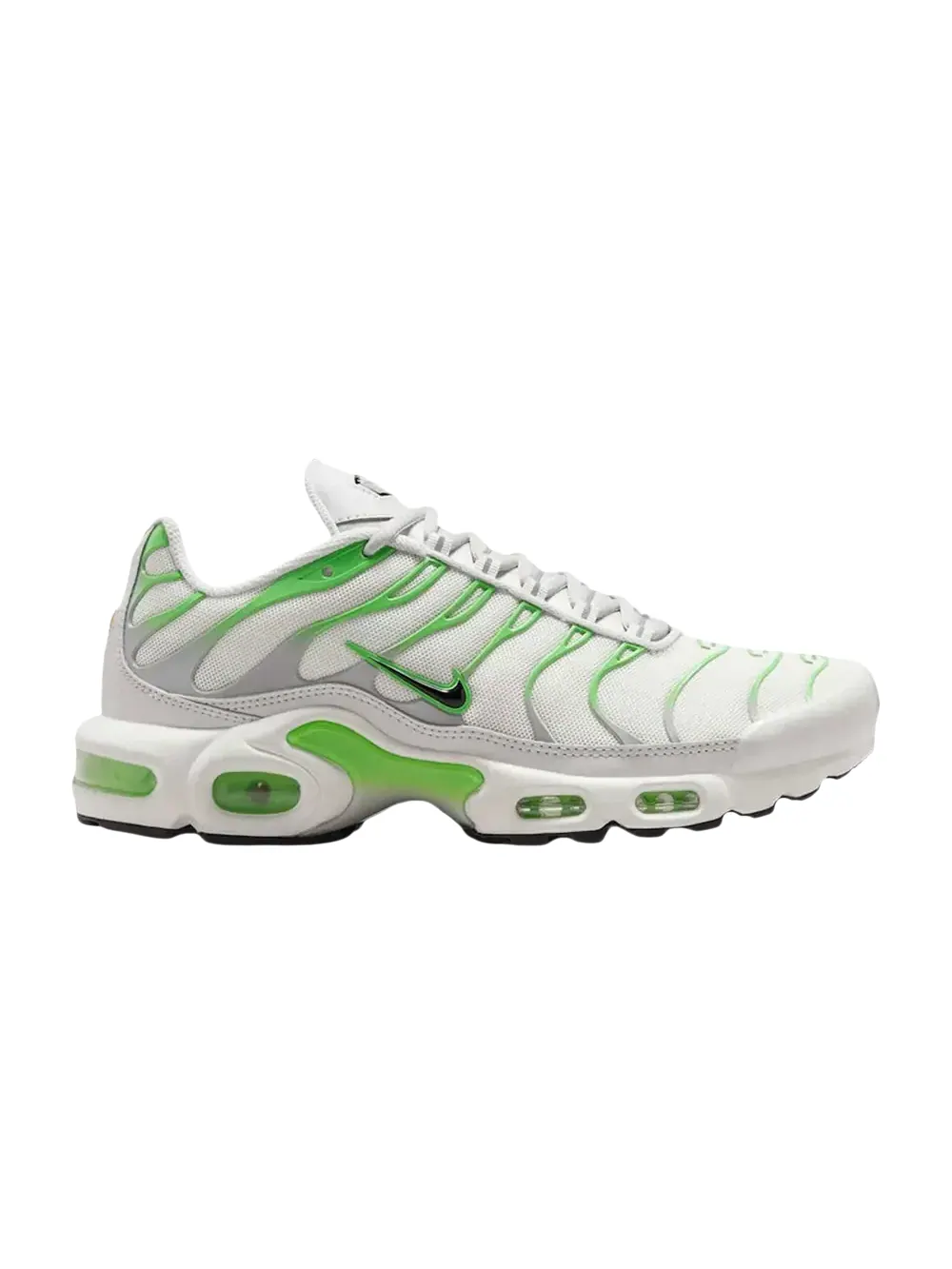 Кроссовки Nike Air Max Plus — изображение 1 из 1, зеленый/белый
