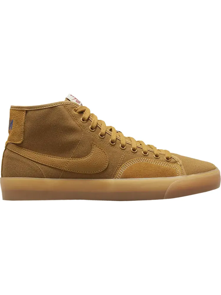 Кроссовки Nike Blazer Court Mid Premium SB 'Desert Ochre Gum' — изображение 1 из 1, коричневый