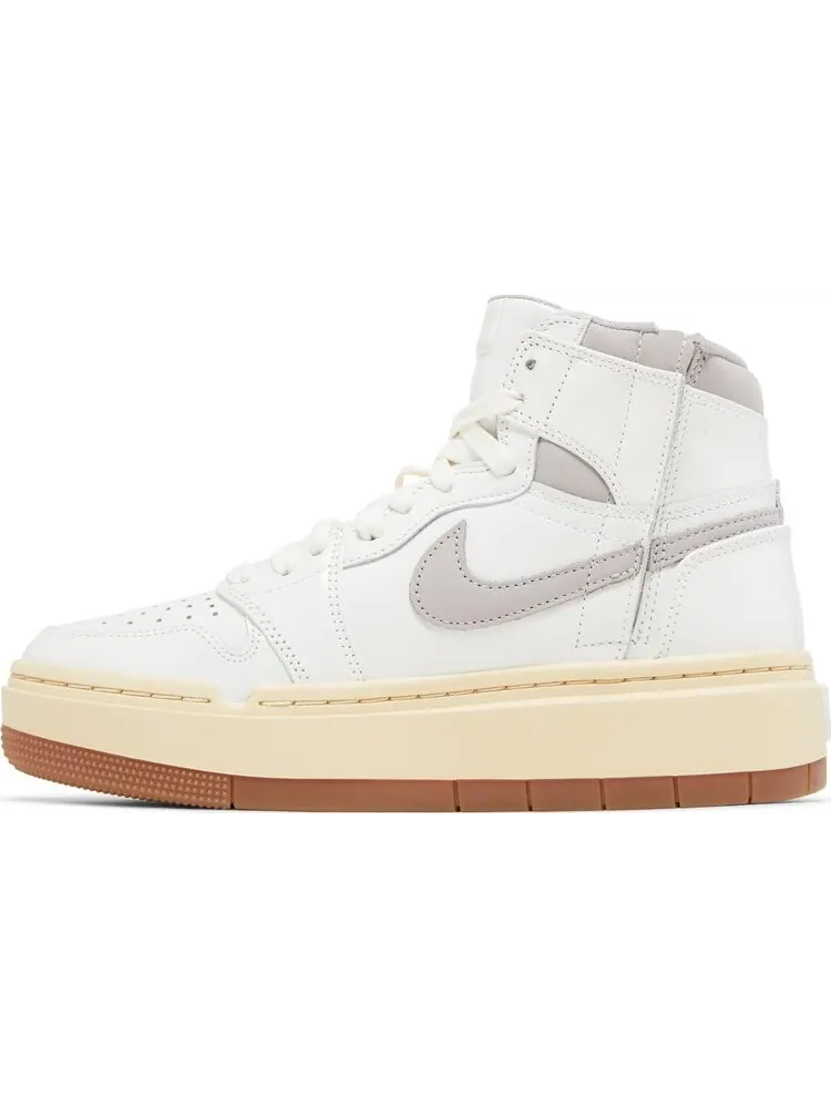 Кроссовки Wmns Air Jordan 1 Elevate High SE 'Sail College Grey' — изображение 3 из 4, бежевый