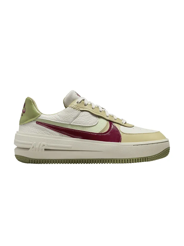 Кроссовки Nike Wmns Air Force 1 PLT.AF.ORM 'Alligator Dark Beetroot' — изображение 1 из 1, аллигатор коричневый