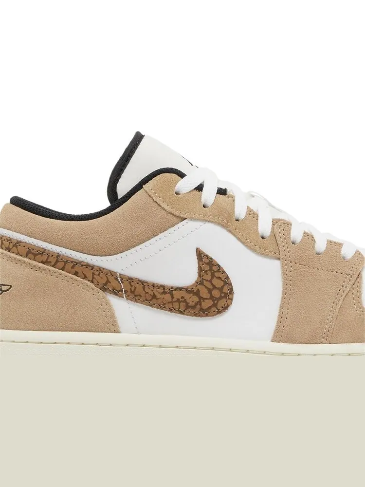 Кроссовки Air Jordan 1 Low SE 'Brown Elephant' — изображение 2 из 4, коричневый