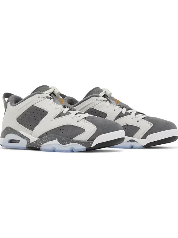 Кроссовки Paris Saint-Germain x Air Jordan 6 Retro Low — изображение 6 из 10, серый