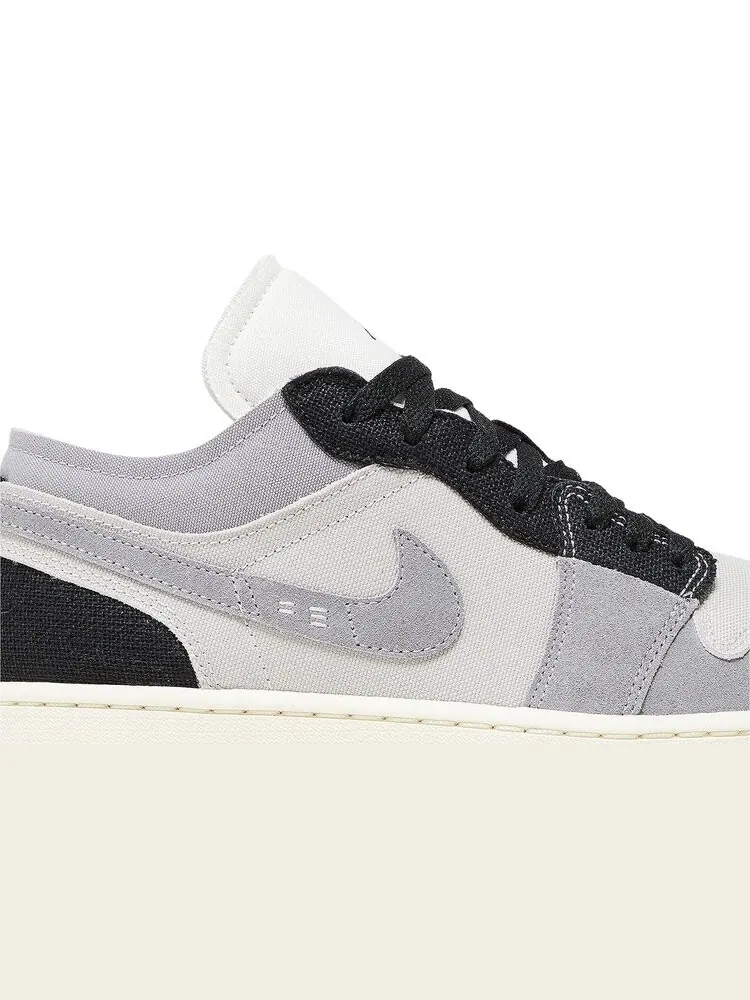 Кроссовки Air Jordan 1 Low SE Craft 'Inside Out - Cement Grey' — изображение 2 из 4, серый
