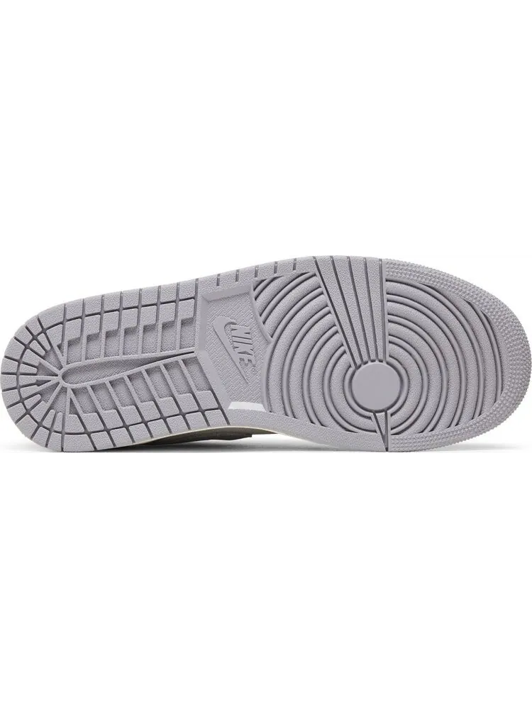 Кроссовки Air Jordan 1 Low SE Craft 'Inside Out - Cement Grey' — изображение 4 из 4, серый