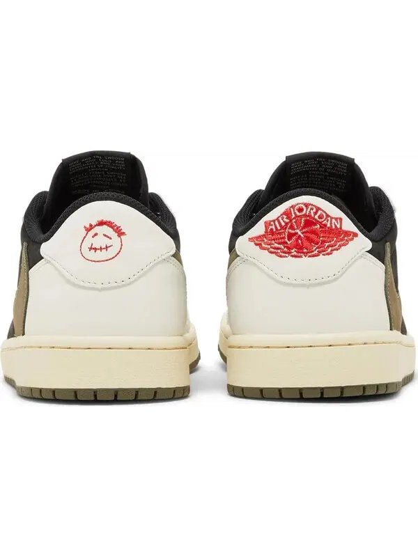 Кроссовки Travis Scott x Wmns Air Jordan 1 Retro Low OG — изображение 6 из 11, оливковый