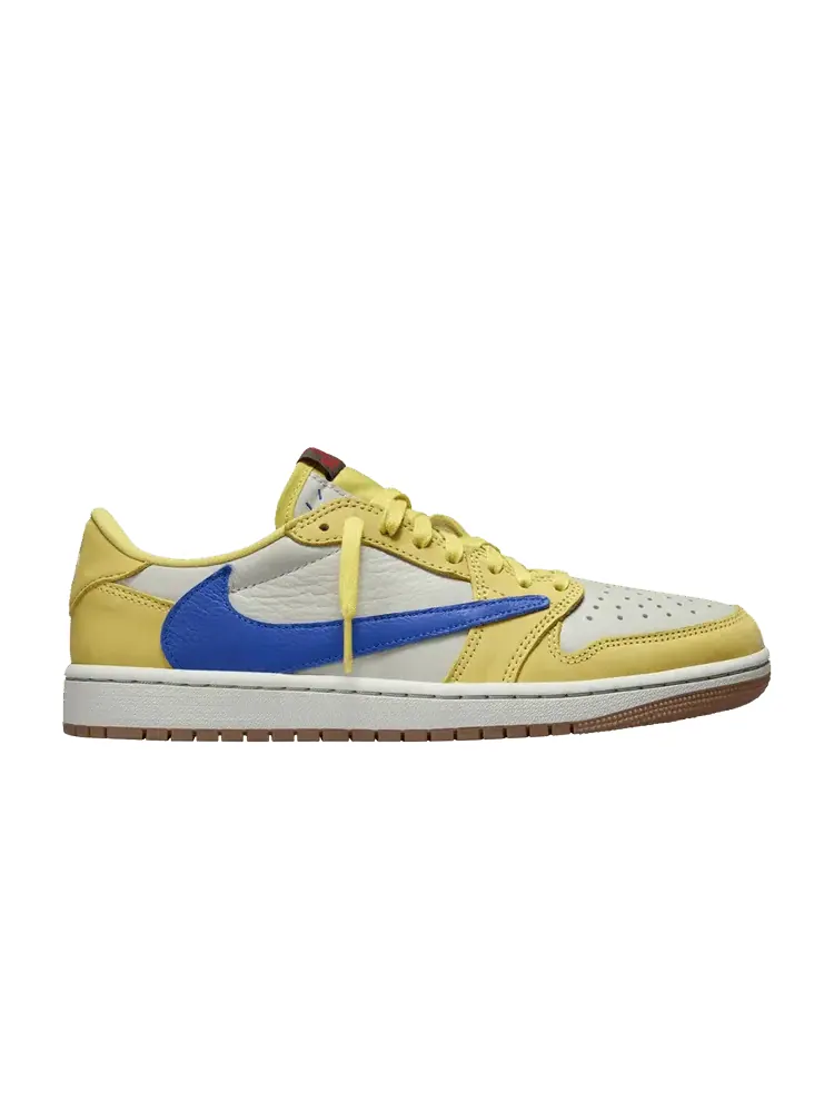 Кроссовки Air Jordan Travis Scott x Wmns Air Jordan 1 Retro Low OG SP 'Canary' Sample — изображение 1 из 1