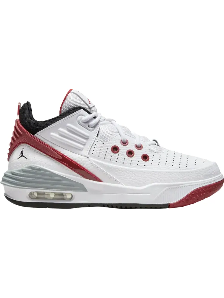 Кроссовки Jordan Max Aura 5 GS 'White Varsity Red' — изображение 1 из 1, белый