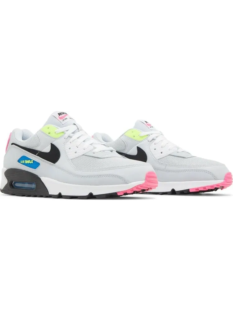 Кроссовки Nike Air Max 90 'Grey Neon' — изображение 8 из 8, серый