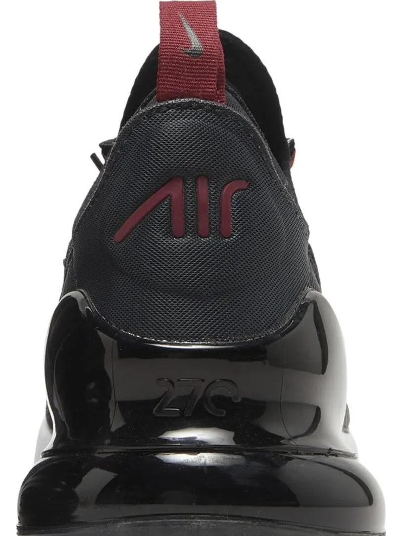 Кроссовки Nike Air Max 270 'Anthracite Team Red' — изображение 7 из 8, черный