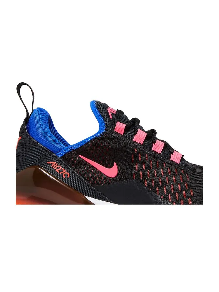 Кроссовки Wmns Air Max 270 'Black Bright Crimson' — изображение 2 из 8, черный яркий