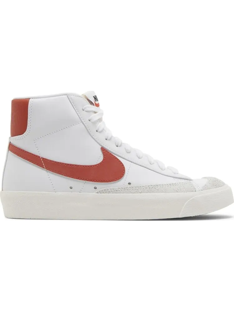 Кроссовки Nike Wmns Blazer Mid '77 'White Orange' — изображение 1 из 8, белый