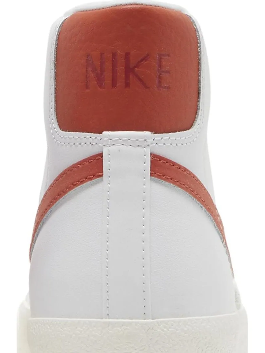 Кроссовки Nike Wmns Blazer Mid '77 'White Orange' — изображение 7 из 8, белый
