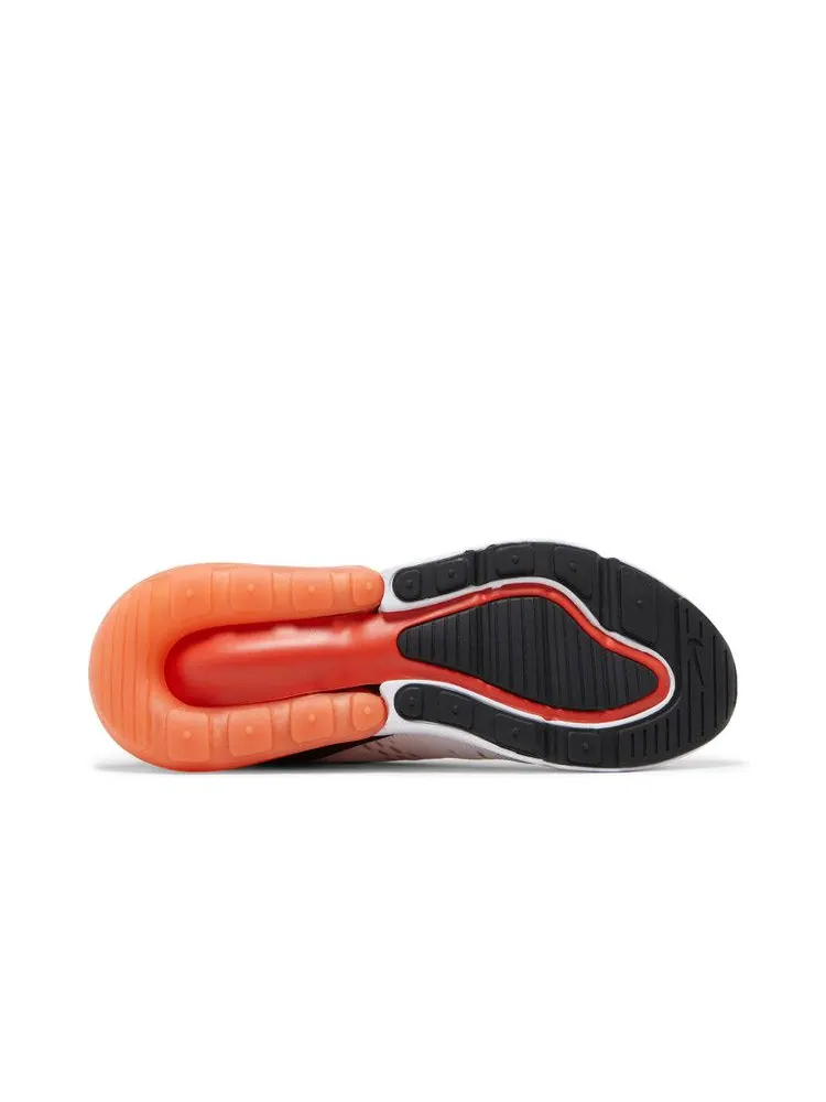 Кроссовки Nike Wmns Air Max 270 'White Mantra Orange' — изображение 5 из 9, белый/черный/оранжевый