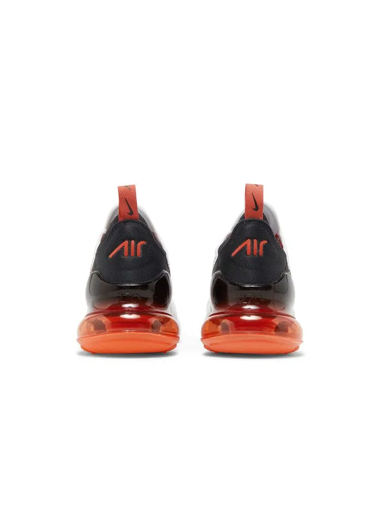 Кроссовки Nike Wmns Air Max 270 'White Mantra Orange' — изображение 7 из 9, белый/черный/оранжевый