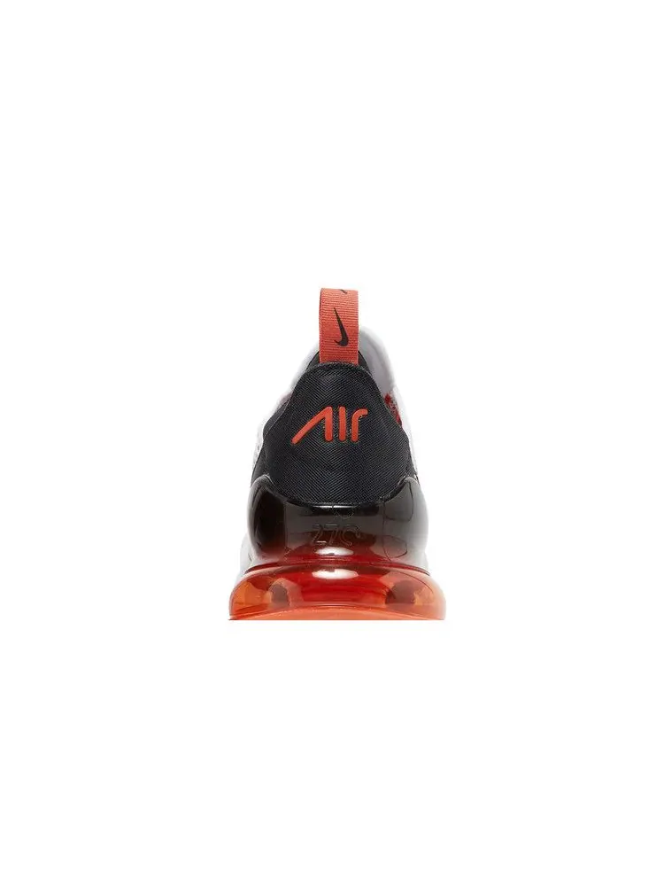 Кроссовки Nike Wmns Air Max 270 'White Mantra Orange' — изображение 8 из 9, белый/черный/оранжевый