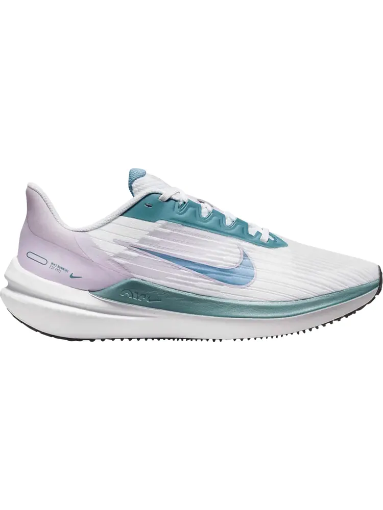 Кроссовки Nike Wmns Air Winflo 9 Premium 'White Cerulean' — изображение 1 из 1, белый