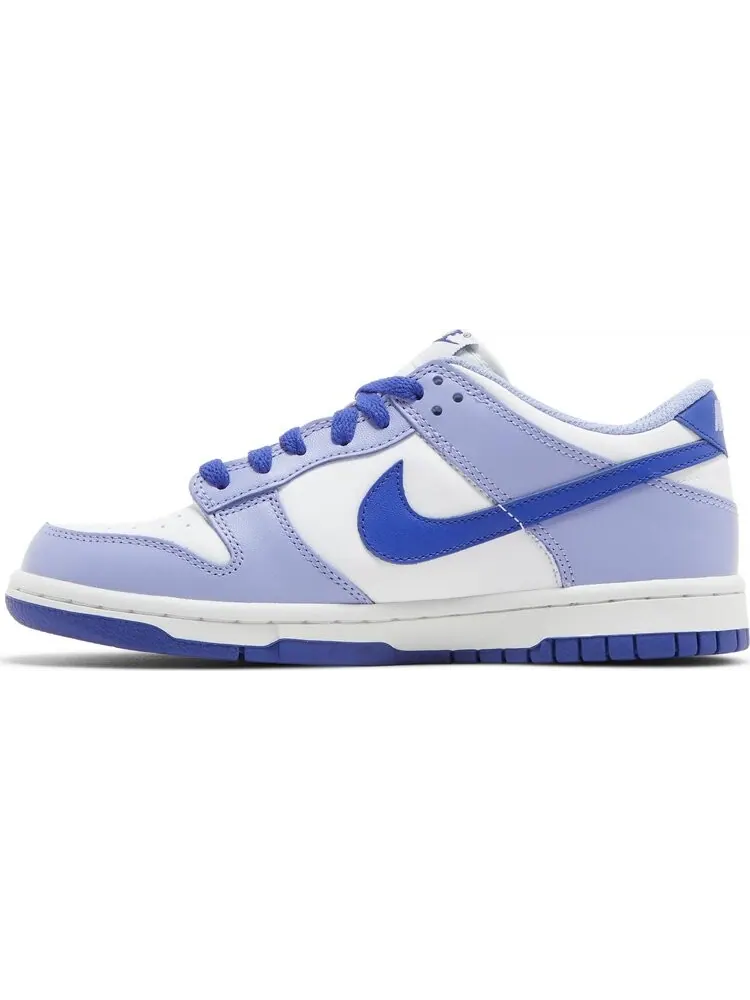 Кроссовки Nike Dunk Low GS 'Blueberry' — изображение 3 из 8, фиолетовый