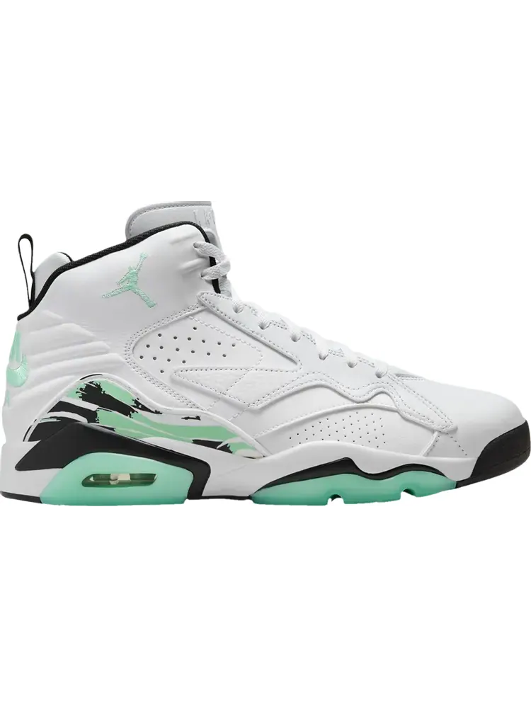 Кроссовки Jordan MVP 'White Green Glow' — изображение 1 из 1, белый