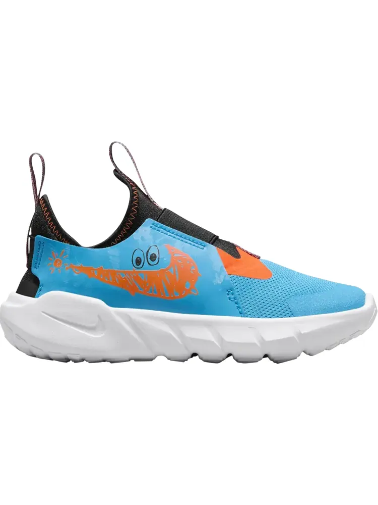 Кроссовки Flex Runner 2 Lil PS 'Blue Lightning Total Orange' — изображение 1 из 1, синий