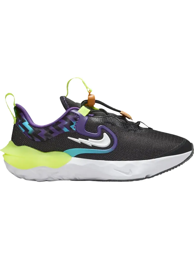 Кроссовки Run Flow PS 'Black Teal Nebula Volt' — изображение 1 из 1, черный