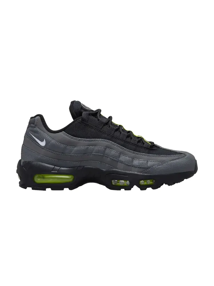 Кроссовки Nike Air Max 95 'Iron Grey Volt' — изображение 1 из 1, серый//черный/белый