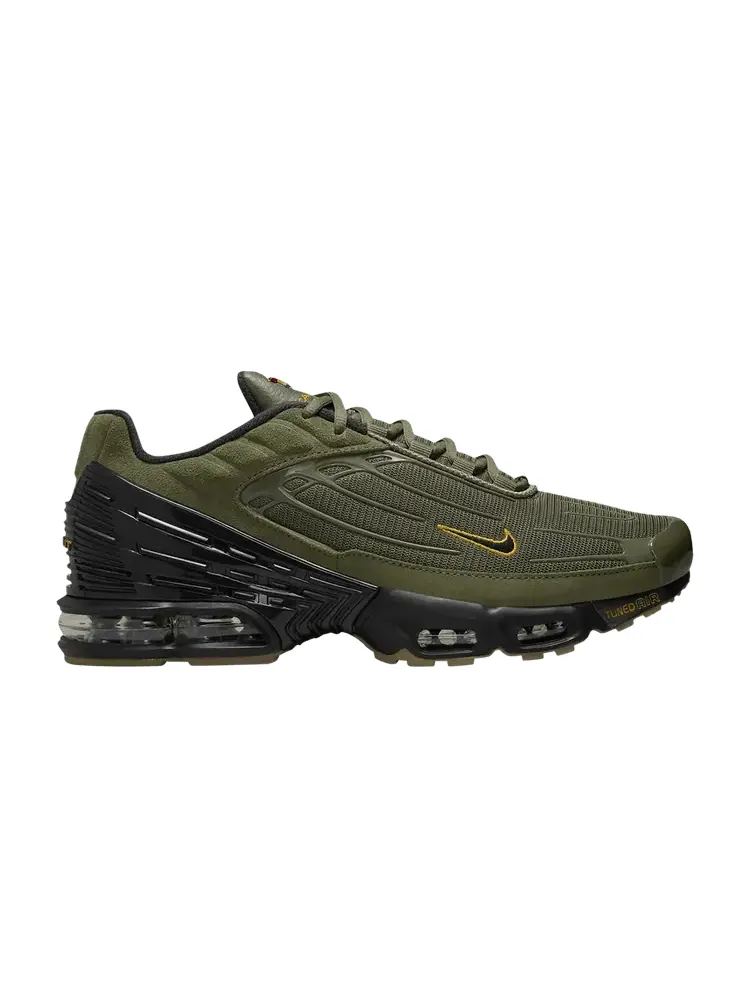 Кроссовки Air Max Plus 3 'Medium Olive Gum' — изображение 1 из 1, оливковый