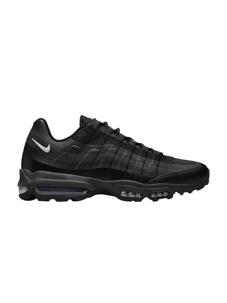Кроссовки Nike Air Max 95 Ultra 'Black Medium Ash' — изображение 1 из 1, черный//белый