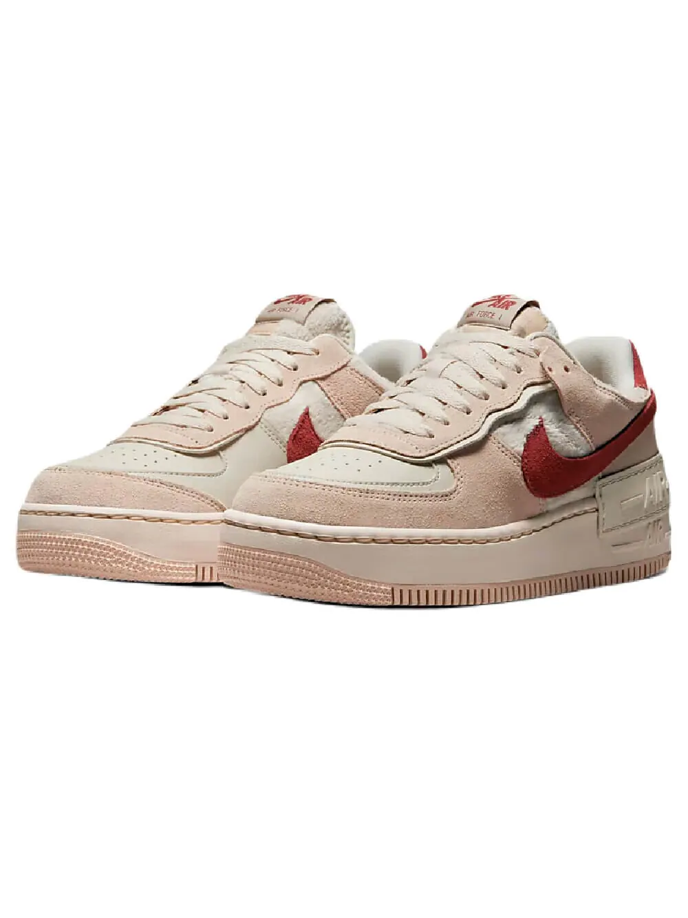 Кросcовки Nike Air Force 1 Shadow — изображение 2 из 8, розовый/красный