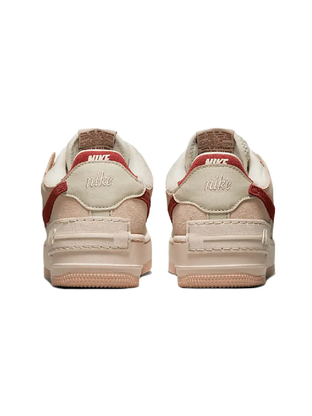 Кросcовки Nike Air Force 1 Shadow — изображение 5 из 8, розовый/красный