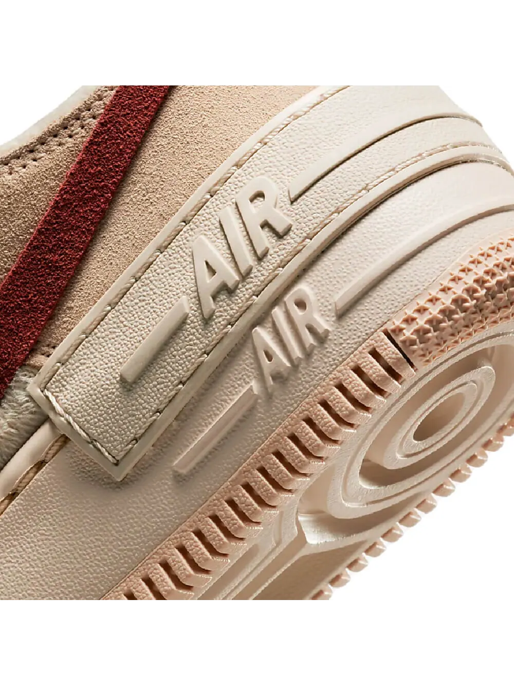 Кросcовки Nike Air Force 1 Shadow — изображение 7 из 8, розовый/красный