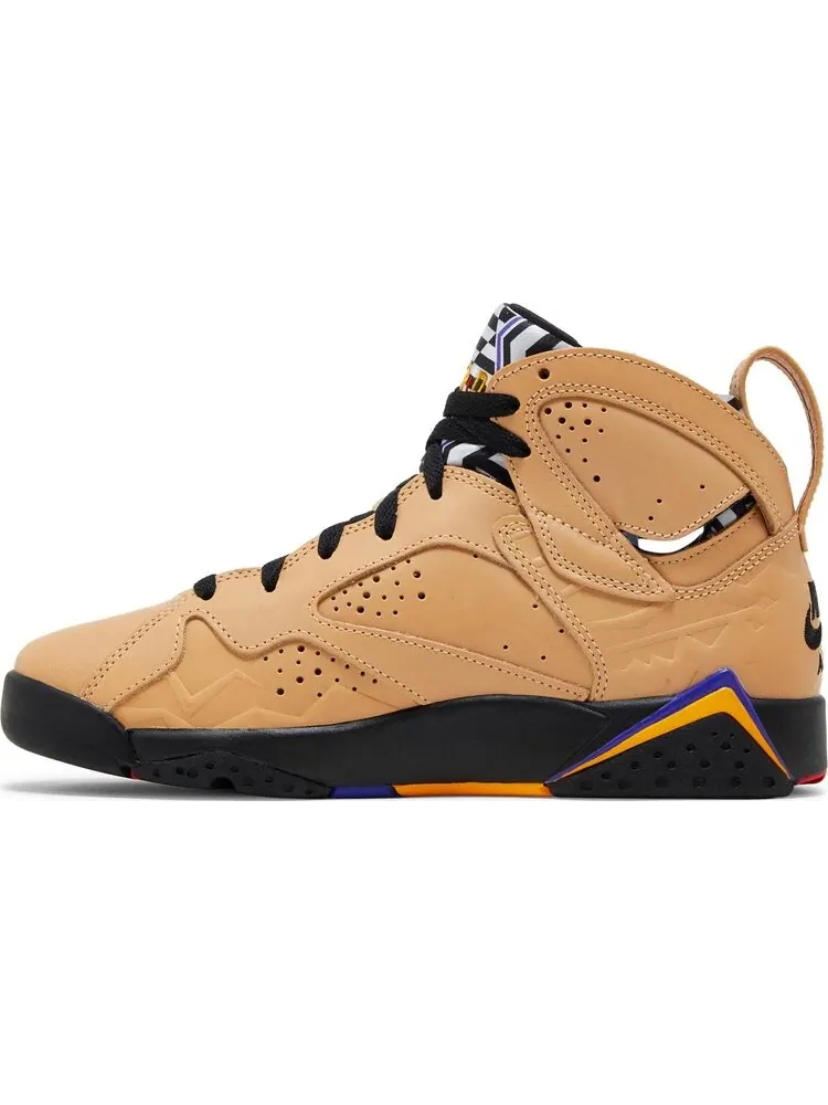Кроссовки Air Jordan 7 Retro SE GS Afrobeats — изображение 3 из 8, загар