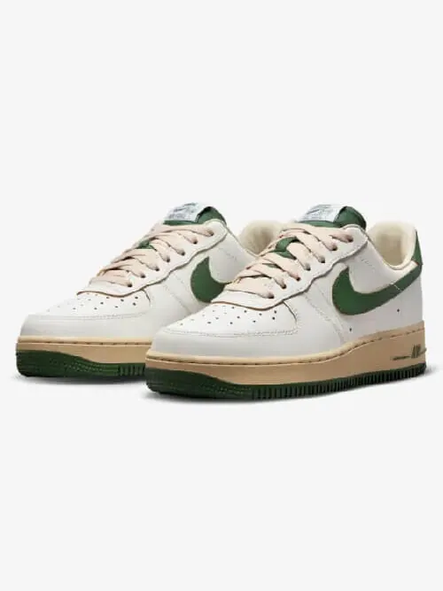 Кроссовки Nike Air Force 1 — изображение 2 из 6, белый зеленый