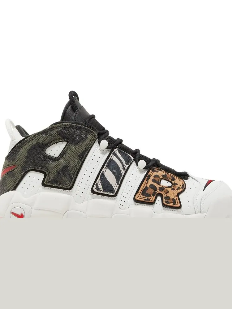 Кроссовки Nike Air More Uptempo 'Tunnel Walk' — изображение 2 из 8, мульти