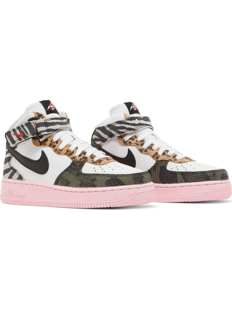 Кроссовки Nike Wmns Air Force 1 Mid 'Tunnel Walk' — изображение 8 из 8, мульти